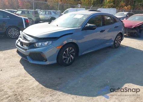 2017 Honda Civic Lx из США, поврежденный, VIN SHHFK7H29HU210904